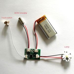 Veilleuse tactile Teric TG01 blanc chaud, <span class=keywords><strong>circuit</strong></span> imprimé en <span class=keywords><strong>plastique</strong></span> PCBA, 1 oz de cuivre, épaisseur de la plaque 2 mm, gradation progressive - Product Image 2