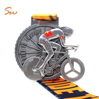 Personnalisé Bicyclette Enfant Championnat d'Honneur USA Art Martial Sublimation Médailles Fabrique Collier Hommes Powerlifting Médaille