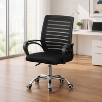 Nouvelle conception, chaise de bureau en tissu confortable et moderne, fabriquée en Chine, chaise de direction pour le bureau à domicile