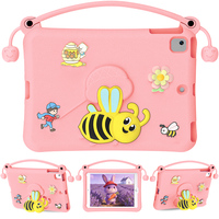 Casing Tablet Anak Anti Benturan Bahan EVA Motif Lebah Lucu untuk iPad 9.7 2017 2018