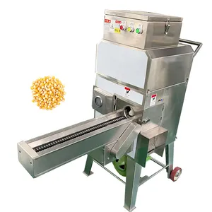 Corn Maize Peeling Dehulling Degerming Polishing Machine