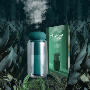 Sản Phẩm Mới Máy Tạo Độ Ẩm Đèn Ngủ Hình Xương Rồng Máy Tạo Độ Ẩm Siêu Âm Hẹn Giờ USB 280ML Máy Lọc Không Khí Cho Gia Đình - Product Image 1