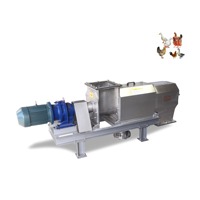 Séparateur solide-liquide de type nouveau SS304 (métiers de l'eau) Déshydratation rapide et efficace du fumier de vache/poulet 1 an