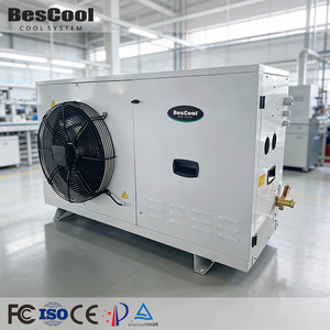 Congélateur 380V neuf, unité de condensation sur pied pour entrepôt frigorifique, installation rapide, dégivrage automatique, économie d'énergie, haute performance - Product Image 2