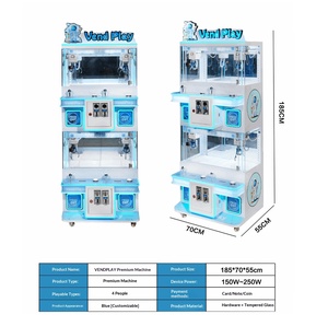 Nouvelle Machine à Pinces Commerciale Mecatronique de Type Boutique pour 4 Joueurs, avec Fonction de Scan pour l'Attraction de Jouets, pour Centres Commerciaux - Product Image 2