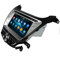 Autoradio multimédia Android 15 8 pouces pour Hyundai Elantra 2014-2015, compatible DSP DAB+ Parrot BT 4G SIM OBD TPMS