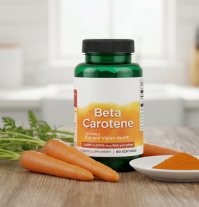Capsule molle de carotène, supplément biologique à base de carotène bêta, vitamine végétalienne, luthéine pour la santé de la vue, vente en gros - Product Image 1