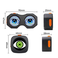 Vente en gros de feux de vélo Smart Devil Eyes, contrôle par application, 82 modes, feux LED avant/arrière, remplacement, garantie 1 an, moto