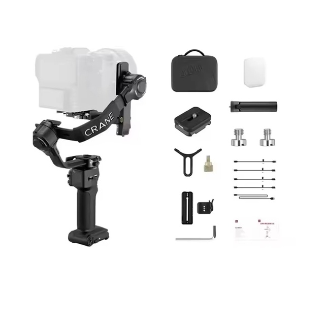 ZHIYUN Crane 4 Professional DSLR Cinema Camera Camcorder 3 Axis Gimbal Stabilizer for Sony Canon Nikon BMD 4K 6K