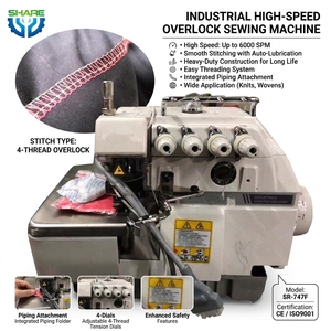 <span class=keywords><strong>Machine</strong></span> à coudre de surjet de chanteur domestique de haute qualité - Product Image 1