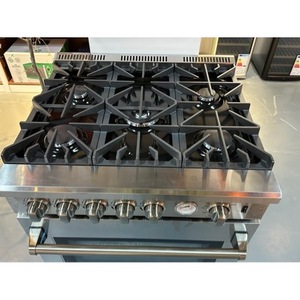 30-Inch 5-Burner Gas <b>Range</b> Stainless Steel With Oven Freestanding 120L Capacity - Product Image 3