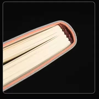 Carnet de notes A5 en cuir personnalisé avec logo professionnel, idéal pour les voyages, la promotion, le bureau, la vente en gros, la planification des réunions et comme cadeau.