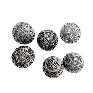 Boule biologique en PP flottante creuse en plastique, moulage par injection, découpe 1,6 pouces pour le traitement des eaux industrielles, biofiltre, média d'aquarium - Product Image 3