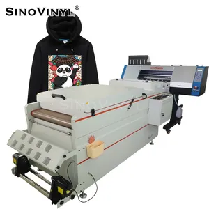 SINOVINYL DTF imprimante PET Film transfert de chaleur imprimantes à jet d'encre Machine d'impression pour T-shirt Jersey tissu
