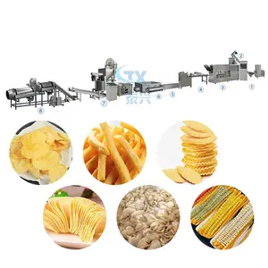 Factory price stackable potato chips crisps making machine production line