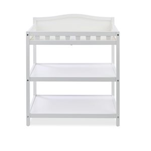 Table à <span class=keywords><strong>langer</strong></span> en bois <span class=keywords><strong>blanc</strong></span> pour bébé avec étagères pour le stockage de la pépinière Essentiel pour les couches Soins des bébés Autres meubles pour enfants - Product Image 1