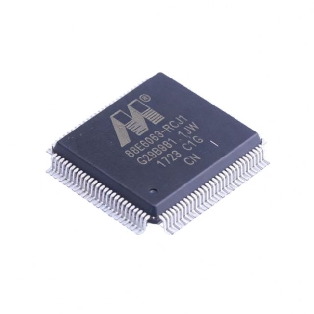 Marvell New Original 88E6063-C1-RCJ1I000 6-Port Fast Ethernet Switch IC QFP-128