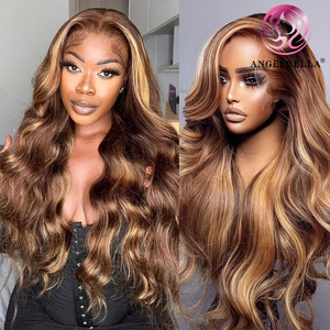 AngelBella 4/27 #13x4 Body Wave Vietnamien Peluca de cabello humano doble dibujado Venta al por mayor Hd Peluca <span class=keywords><strong>frontal</strong></span> de encaje para mujeres negras - Product Image 2