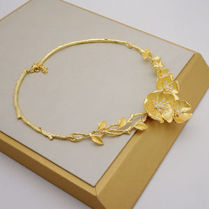 Gdjwri NA01 прочный Саудовская Аравия для женщин 18 к позолоченные свадебные ювелирные наборы - Product Image 4