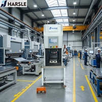 Presse plieuse électrique HARSLE 100% électrique, machine de pliage électrique pour le traitement de l'aluminium