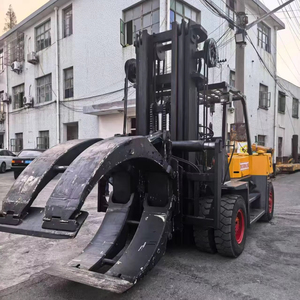 Chariot élévateur diesel d'occasion de 7 tonnes HELI//TCM avec fourches de 1520 mm pour applications de vente au détail - SHANGHAI - Product Image 1