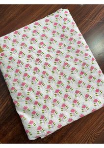 Tissu en coton écologique imprimé à la main par un fabricant indien, très demandé, pour la couture de vêtements artisanaux haute résistance - Product Image 4