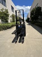 Chariot élévateur électrique Worui pour marché de gros, 1,5 tonne, batterie plomb-acide 48V, utilisation intérieure, pneus en polyuréthane, longueur de fourche 1200 mm