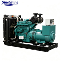 Groupe électrogène diesel SinoShine de type ouvert avec AVR pour l'alimentation de secours des installations industrielles