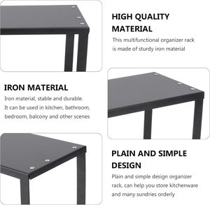 Durable Modern Half-High Outdoor <b>Table</b> Steel Frame Metal Garden Furniture for Dining Parks Courtyards Hotels Villas - Product Image 3