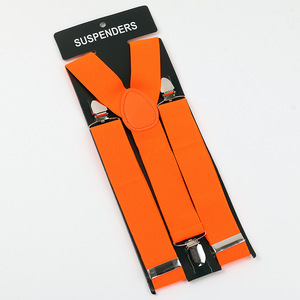 3.5 ซม.Unisex Elastic Y-Shape Braces บุรุษสตรีปรับคลิป-ON Suspenders - Product Image 3