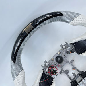 RPPF 2015 Q50 Personnalisé Cool Cyber-style Argent Blanc Volant en Fiber de <span class=keywords><strong>Carbone</strong></span> avec LED pour Infiniti Q50 2014-2020 - Product Image 6