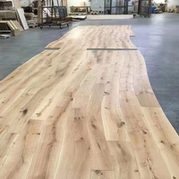 Design incurvé Chêne Noyer Bois Plancher D'enroulement Tordu Plier Chêne Plancher De Bois Courbe