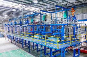 Machine de moulage de forme de dalle à noyau creux en béton mousse EPS à économie d'énergie de contrôle automatique PLC de Type rapide - Product Image 4