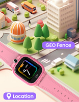 Reloj Inteligente para Niños con SIM 4G, en Oferta, Bajo Precio, Posicionamiento LBS+WiFi, Responde Llamadas, Resistente al Agua IP65, Batería de 600 mAh, Pantalla IPS de 1.44 Pulgadas