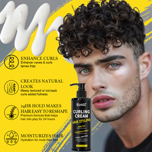 Best seller crema di Curling al cocco biologico burro di karité-definizione nutriente per capelli ricci naturali-esaltatore di Curl idratante - Product Image 2