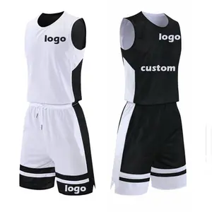 Ensemble complet de maillots de basket-ball pour jeunes, uniformes de basket-ball personnalisés