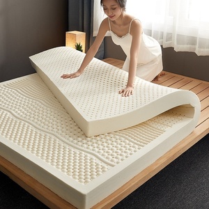 <span class=keywords><strong>Matelas</strong></span> hybride naturel thaïlandais 100 mm d'épaisseur, housse en pur coton, coussin en <span class=keywords><strong>latex</strong></span> épaissi, qualité luxueuse, douceur modérée, fermeté - Product Image 3