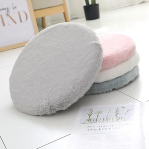 Circular de piel no-Slip asiento de espuma de memoria cojín de sofá decorativo cojín almohada - Product Image 6
