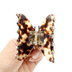 Pince à cheveux en acétate français de 7 cm, pince requin exquise et élégante, accessoire de coiffure tendance et polyvalent - Product Image 3