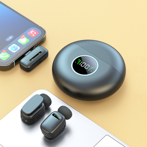 K20 Lavalier <b>Wireless</b> Phone <b>Microphone</b> Set With Charging case - Product Image 1