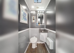Nouvelle Toilette Publique 2024 Auto-Nettoyante Mobile Portable pour Camping, Combo Douche et <span class=keywords><strong>Toilettes</strong></span> sur Remorque en Matériau FRP, Garantie 1 An - Product Image 4