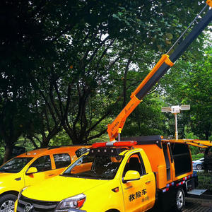 Petite grue hydraulique pour camion de ramassage, grue montée avec un <span class=keywords><strong>treuil</strong></span> de câble - Product Image 6