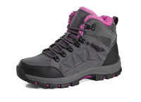 Bottes de neige d'hiver pour hommes, chaussures de sport extérieures antidérapantes, chaussures d'action, d'alpinisme, de randonnée.