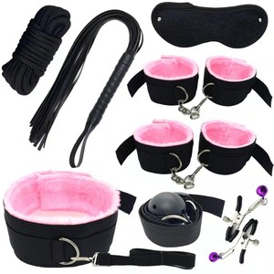 Oferta Especial: 8 Productos Sexuales Eróticos <span class=keywords><strong>BDSM</strong></span>, Esposas, Pinzas para Pezones, Látigo, Cuerda, Juguetes Sexuales para Parejas - Product Image 4