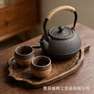 Wooden <b>Trays</b> For <b>Tea</b> And Snacks Ginkgo Leaf Shape Natural Wood Home Coffee Shop Serving <b>Tray</b> - Product Image 5
