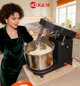 Mini Máquina Amasadora <span class=keywords><strong>de</strong></span> Masa Eléctrica Comercial Espiral <span class=keywords><strong>de</strong></span> 3kg, 5kg, 7kg, 10kg, 20kg, 30kg - Product Image 3