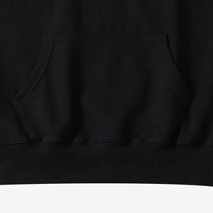 Sweat-shirt épais en coton à capuche, 3 couches de tissu éponge, lourd, chaud pour l'hiver, style streetwear coréen, avec poche kangourou, tricot durable - Product Image 3