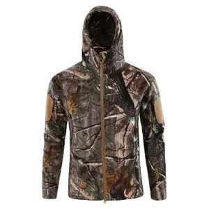 Nueva chaqueta polar de camuflaje para caza, ropa de camuflaje para cazador de BJ al aire libre