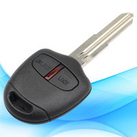 Télécommande de voiture MS à 2 boutons pour Mitsubishi 315 MHz avec puce ID46 et lame vierge MIT11 non coupée