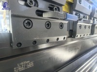 PBA 90T2500 Prensa Plegadora CNC Electrohidráulica Sincronizada Totalmente Automática de 90 Toneladas y 2500 mm, Máquina de Doblado de Aluminio con Servomotor